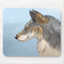 Search for grey wolf mousepads Animals