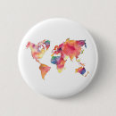 Search for world map buttons Globe