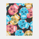 Search for sugar skull blankets Illustration