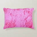 Search for faux fur pillows Pink