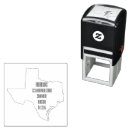 Search for texas return address rubber stamps Elegant