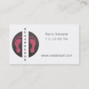 Search for problem business cards Feet