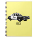 Search for police notebooks Vehicle