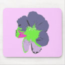 Recherche de rose fluorescent tapis souris Fleur