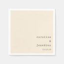 Search for retro wedding napkins Classic