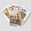 Search for vintage steam train playing cards Railway