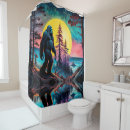 Search for full moon shower curtains Trees