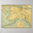 Search for alaska map posters Rushalaska