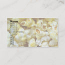 Search for popcorn business cards Restaurant
