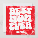 Search for red mothers day cards Best mom ever