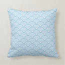 Recherche de bleu de bleuet coussins Motif