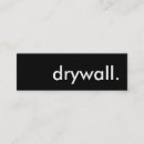 Search for drywall business cards Construction