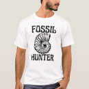 Recherche de fossil tshirts Chasseur de fossiles