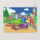 Search for train cars postcards Locomotive