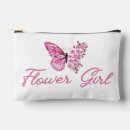 Recherche de papillon cosmétiques pochettes Rose