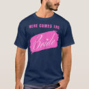 Search for here comes the bride tshirts Bridal
