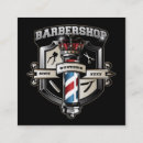 Recherche de barbershop visitenkarten Client(e)