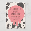 Recherche de impression anniversaire cartes Impression de vache