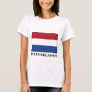 Recherche de drapeau néerlandais tshirts Hollandais