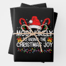Search for joy wrapping paper Santa