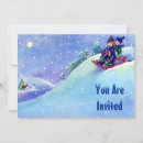 Search for sledding party invitations Children
