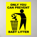 Search for no littering posters Funny