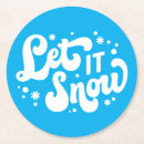 Recherche de flocon neige dessous de verres Laisse tomber
