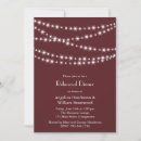 Search for marsala rehearsal dinner invitations Vintage