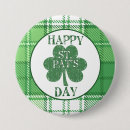 Search for st pats day buttons Shamrock