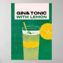 Search for gin tonic posters Bar