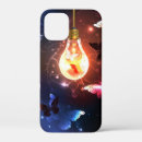 Search for bulbs iphone cases Black