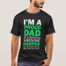 Search for green and white tshirts Dad