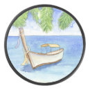 Recherche de vintage hockey pucks Aquarelle