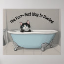 Search for cat bath art Kitten