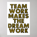 Search for team work posters Dream
