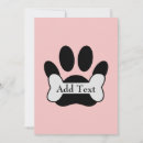 Recherche de empreinte de patte de chien invitations Dog