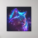 Search for abstract cat canvas prints Kitty