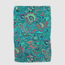 Search for turquoise golf towels Vintage