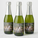 Search for mini wedding wine labels Black and white