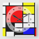Search for de stijl clocks Neoplasticism