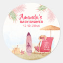 Search for hawaiian luau stickers Tropical baby shower