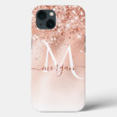 Search for rose gold monogram iphone cases Foil