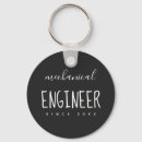Search for engineering keychains Mechanical engineer