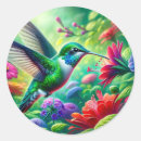 Recherche de bel oiseau autocollants Fleurs