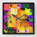Search for funky clocks Circles