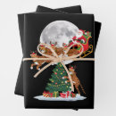 Search for cheetah wrapping paper Santa