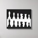 Search for chess canvas prints Black and white
