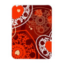 Recherche de coeur abstrait magnets Décoratif