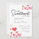 Search for little sweetheart baby shower invitations Valentine's
