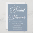 Search for classic bridal shower invitations Minimalist
